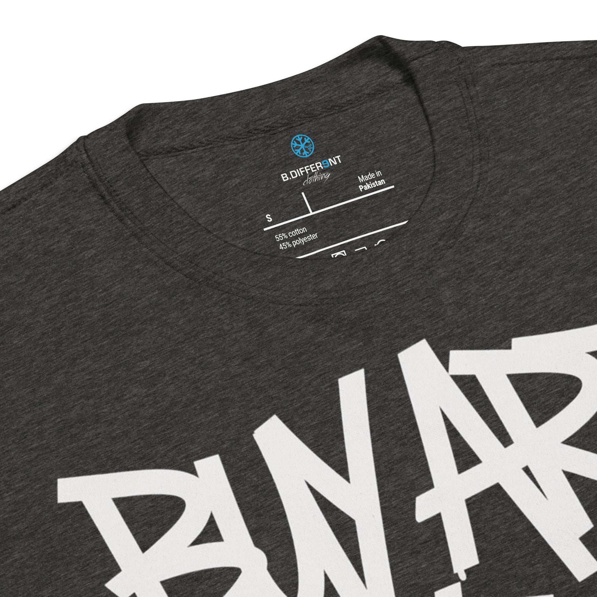 Darkgray-Buy Art Save a Weird Person Graffiti Sweatshirt from B.Different Clothing, collar, graffiti-inspired streetwear