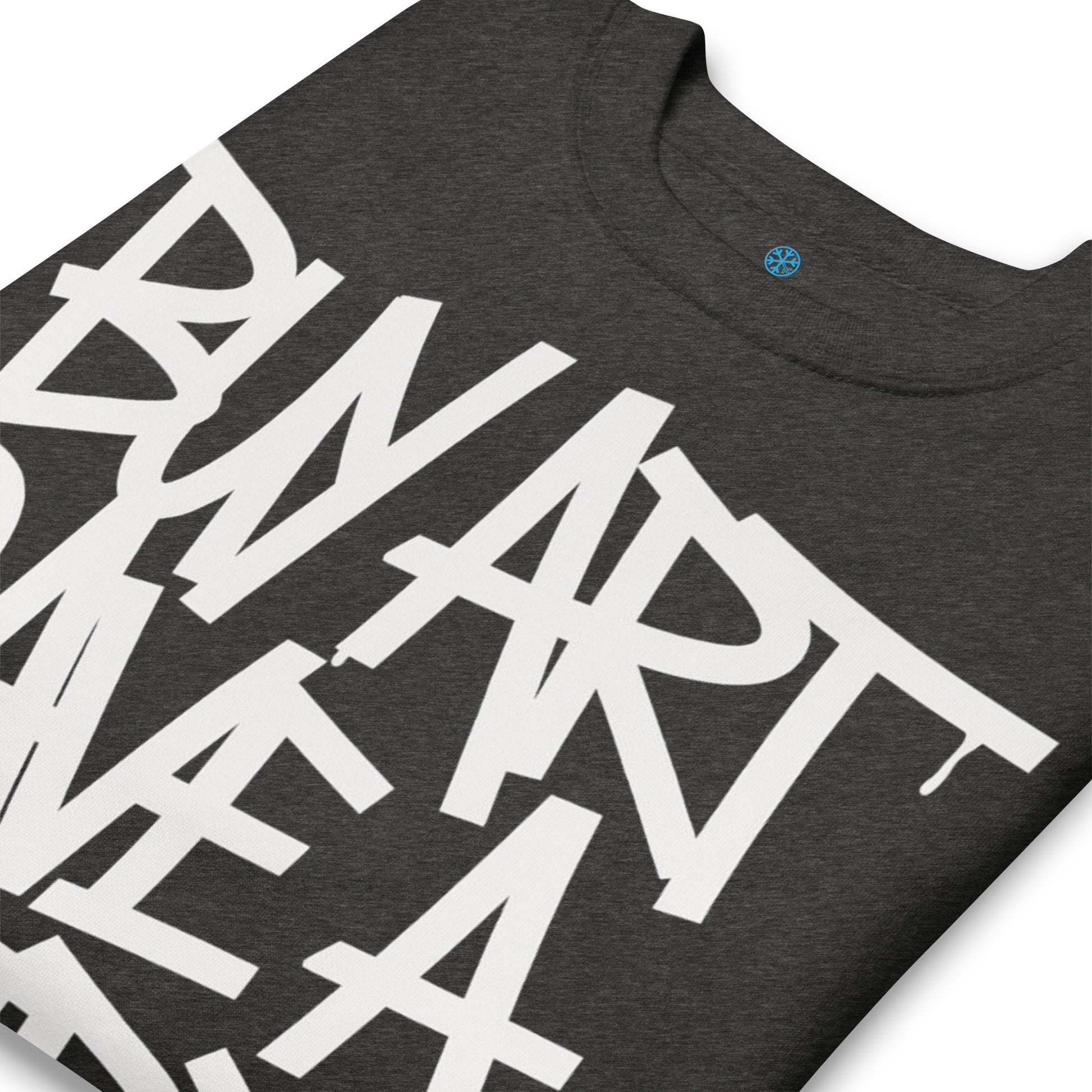 Darkgray-Buy Art Save a Weird Person Graffiti Sweatshirt from B.Different Clothing, detail, graffiti-inspired streetwear