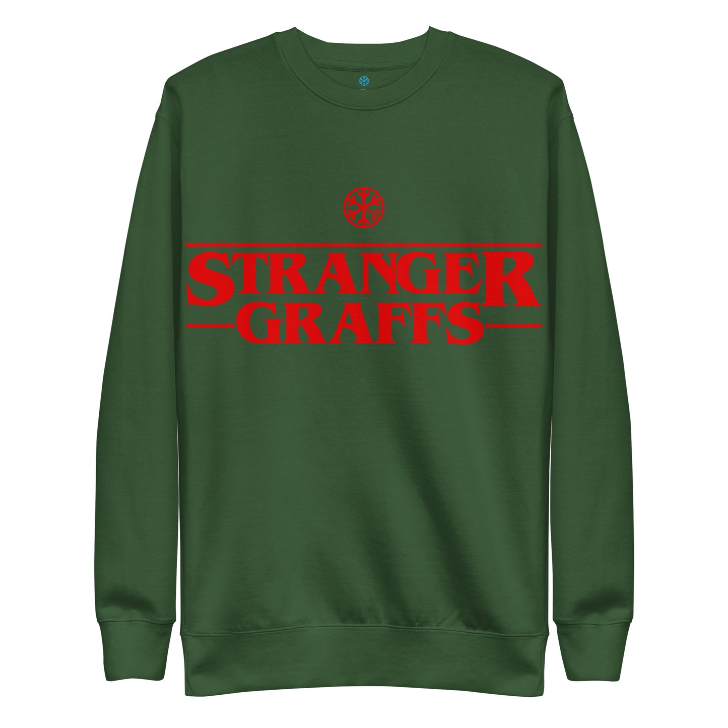 green-stranger-graffs-sweatshirt-front-by-b.different-clothing-graffiti-inspired-independent-streetwear-brand
