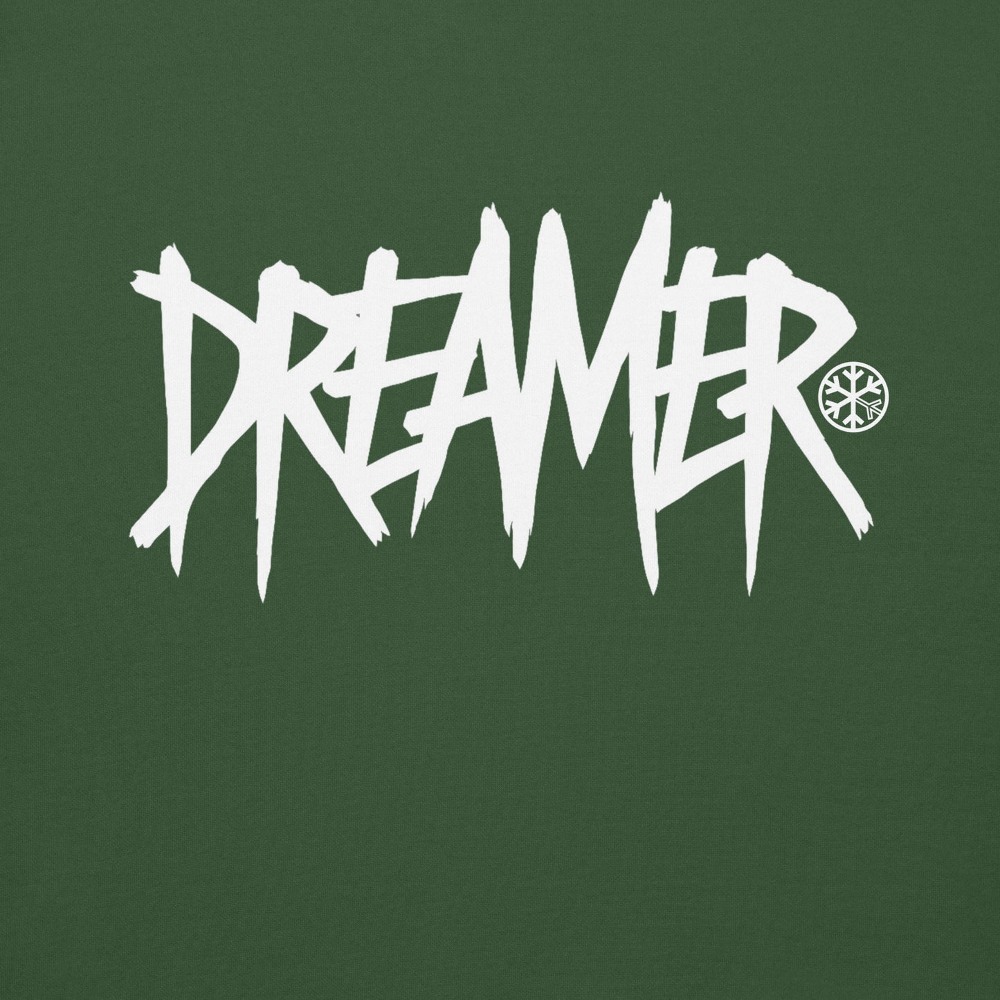 Green-Dreamer Graffiti Tag Sweatshirt from B.Different Clothing, graphic, graffiti-inspired streetwear