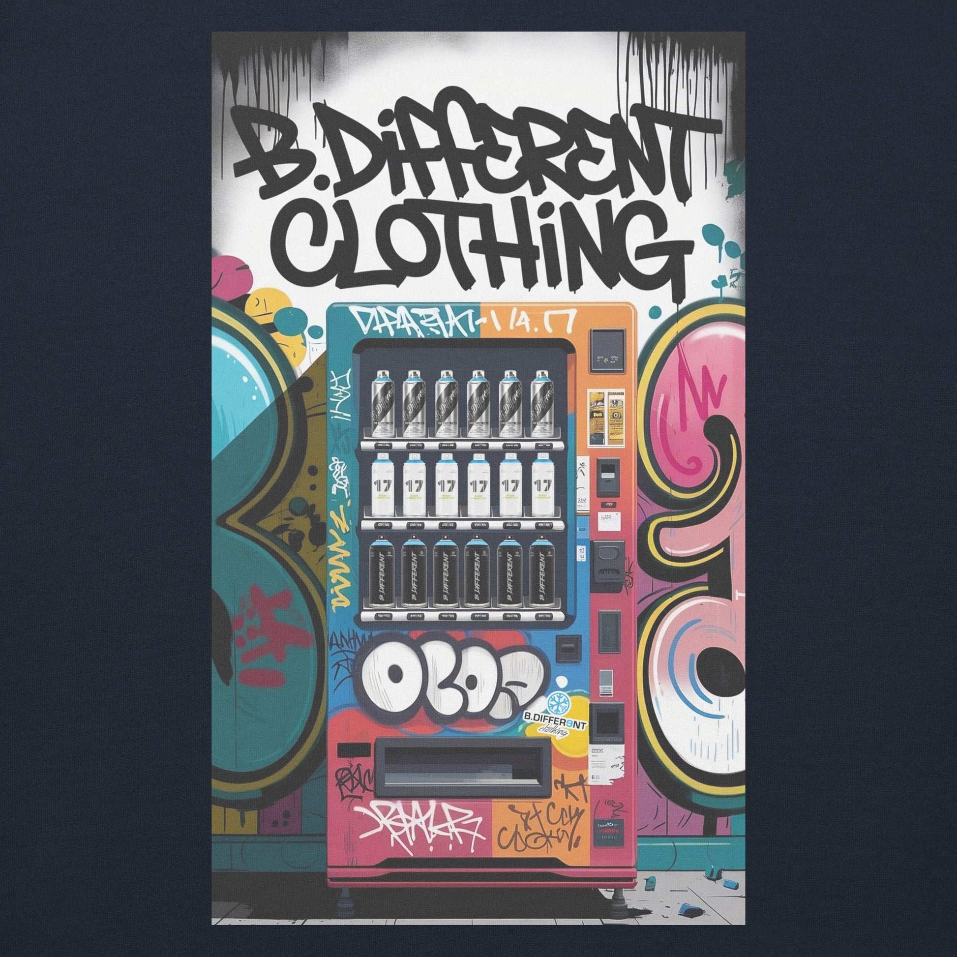 navy-graffiti-vending-machine-sweatshirt-back-by-b.different-clothing-graffiti-inspired-independent-streetwear-brand