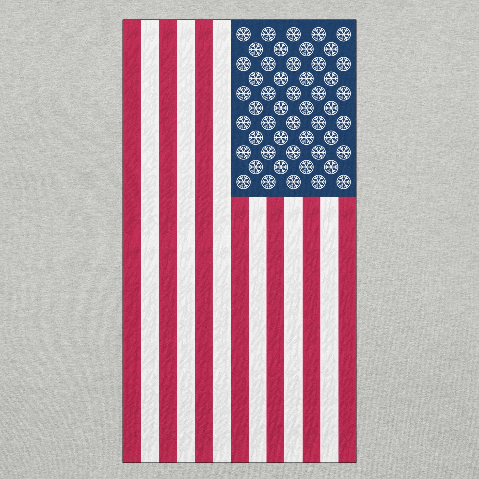 Gray-Flag Graffiti Sweatshirt from B.Different Clothing, graphic, graffiti-inspired streetwear, oversized heavyweight