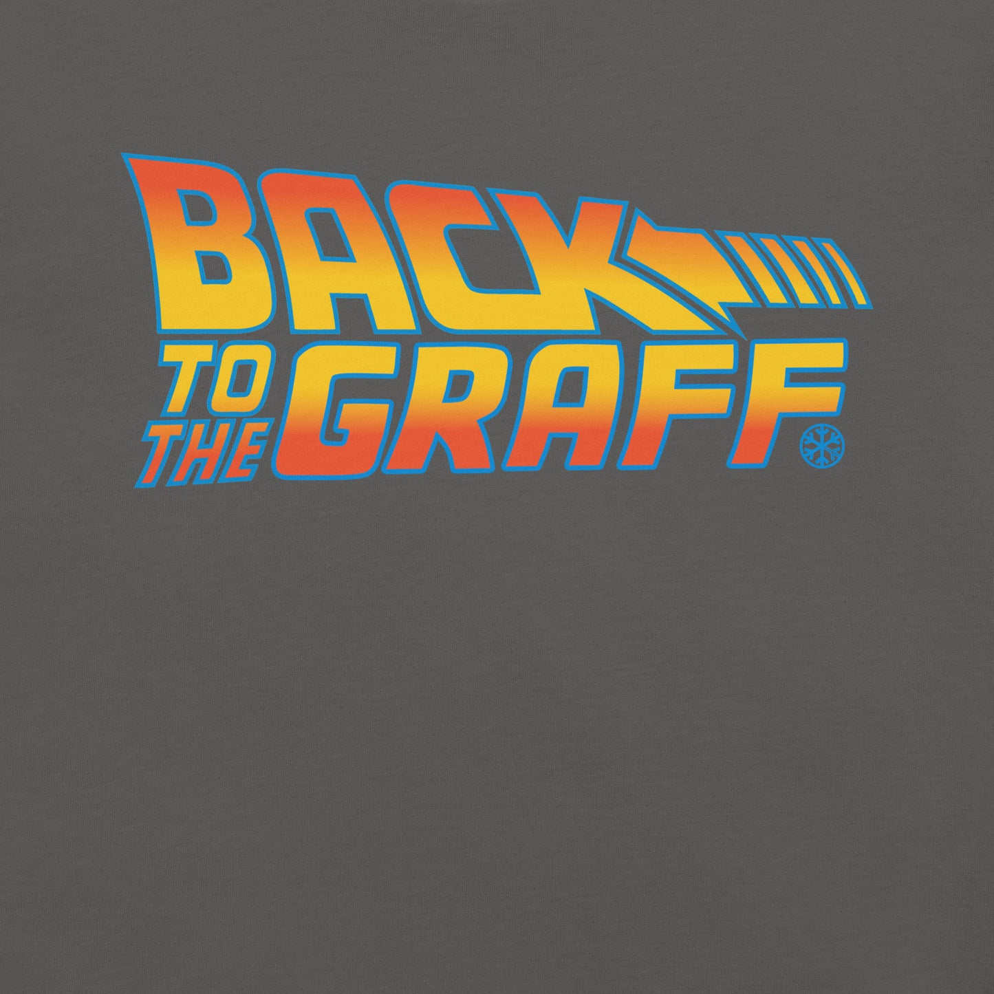 Gray-Back to the Graff Tee from B.Different Clothing, graphic, graffiti-inspired streetwear t-shirt