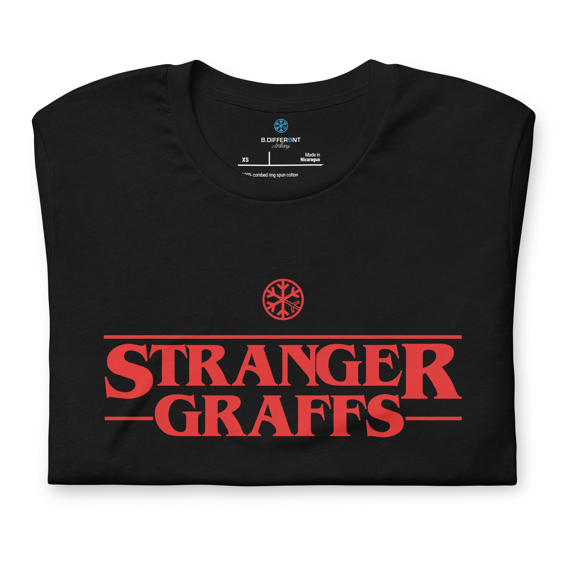 black-stranger-graffs-tee-front-by-b.different-clothing-graffiti-inspired-independent-streetwear-brand