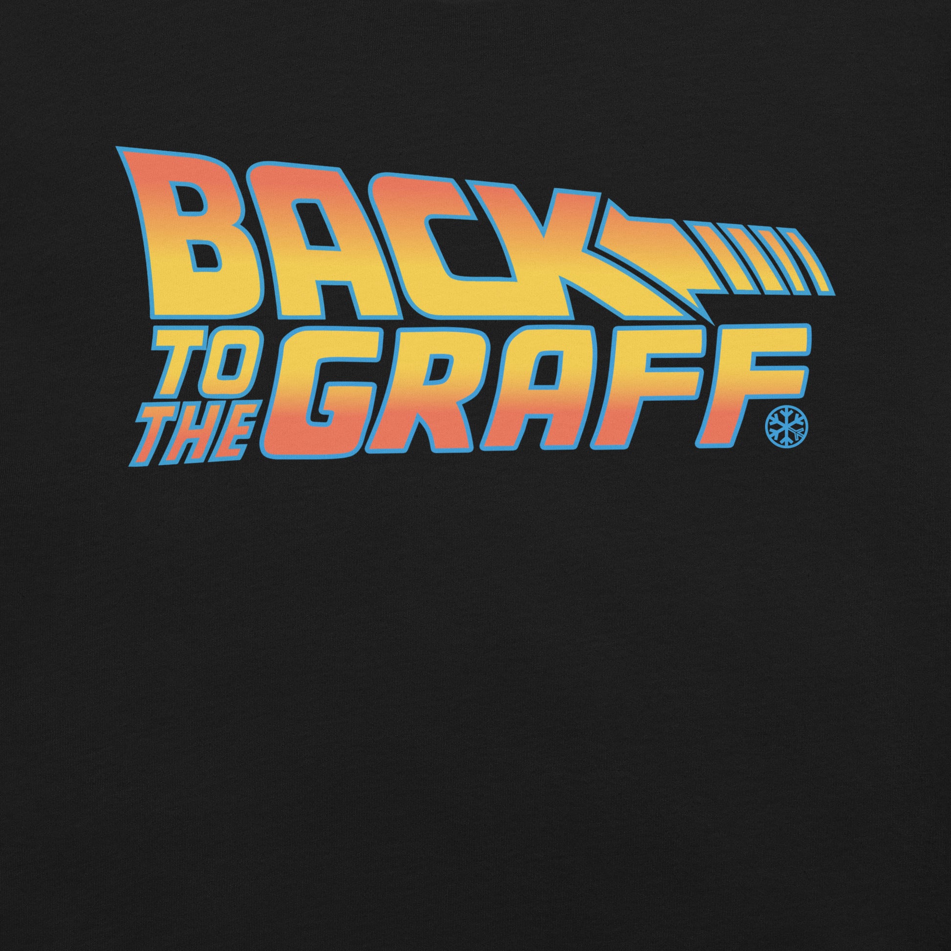Black-Back to the Graff Tee from B.Different Clothing, graphic, graffiti-inspired streetwear t-shirt