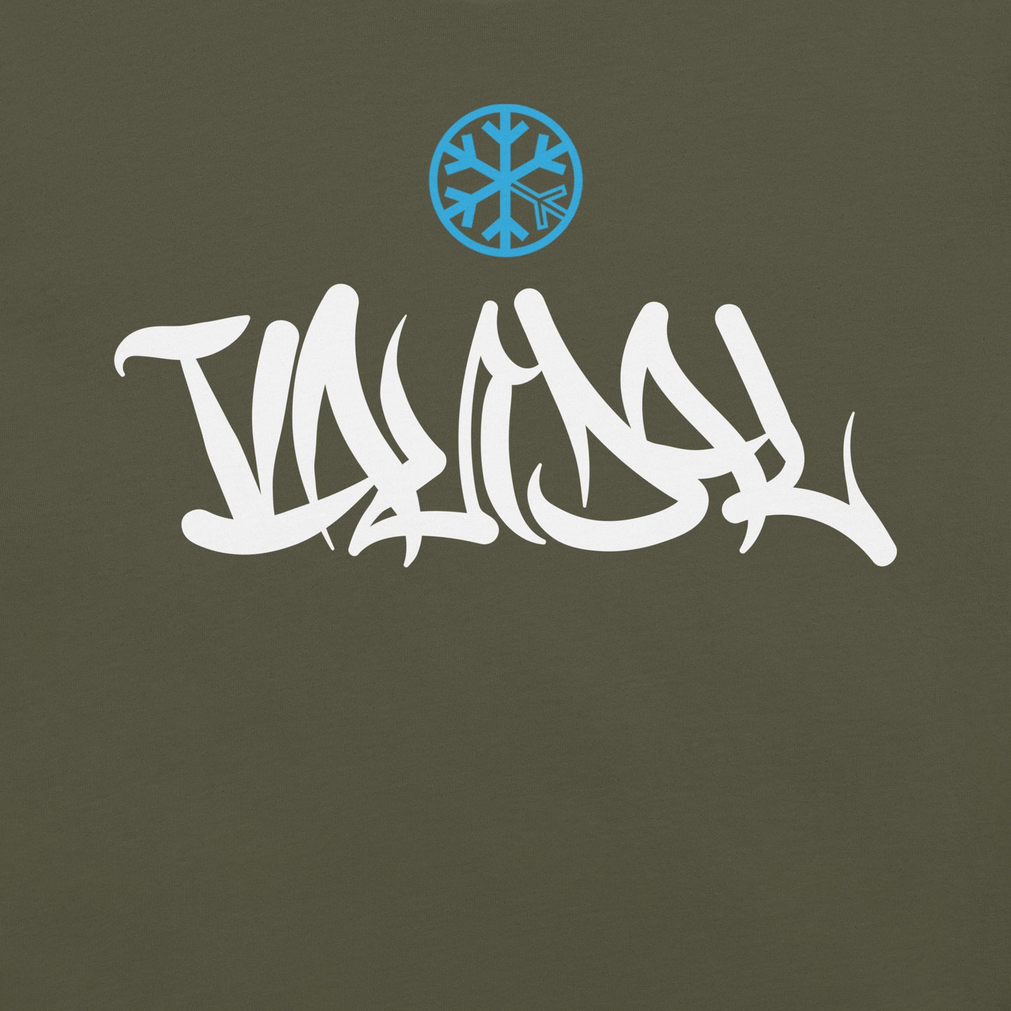 Green-Vandal Graffiti Tag Tee from B.Different Clothing, graphic, graffiti-inspired streetwear t-shirt