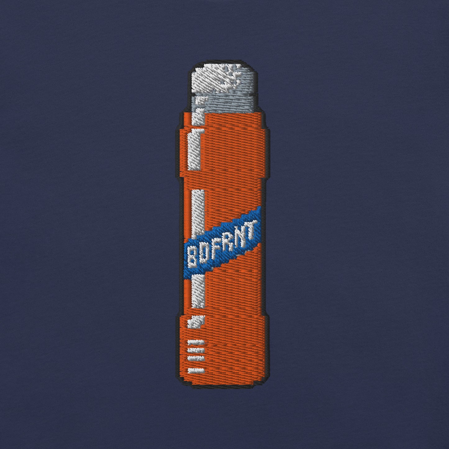 Navy-Pixel Marker Graffiti Tee from B.Different Clothing, graphic, graffiti-inspired streetwear, oversized heavyweight t-shirt