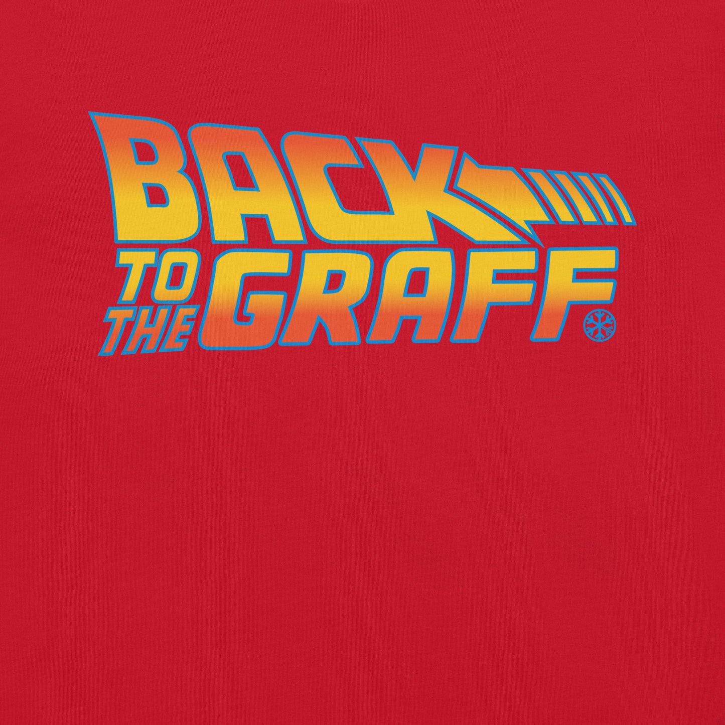 Red-Back to the Graff Tee from B.Different Clothing, graphic, graffiti-inspired streetwear t-shirt