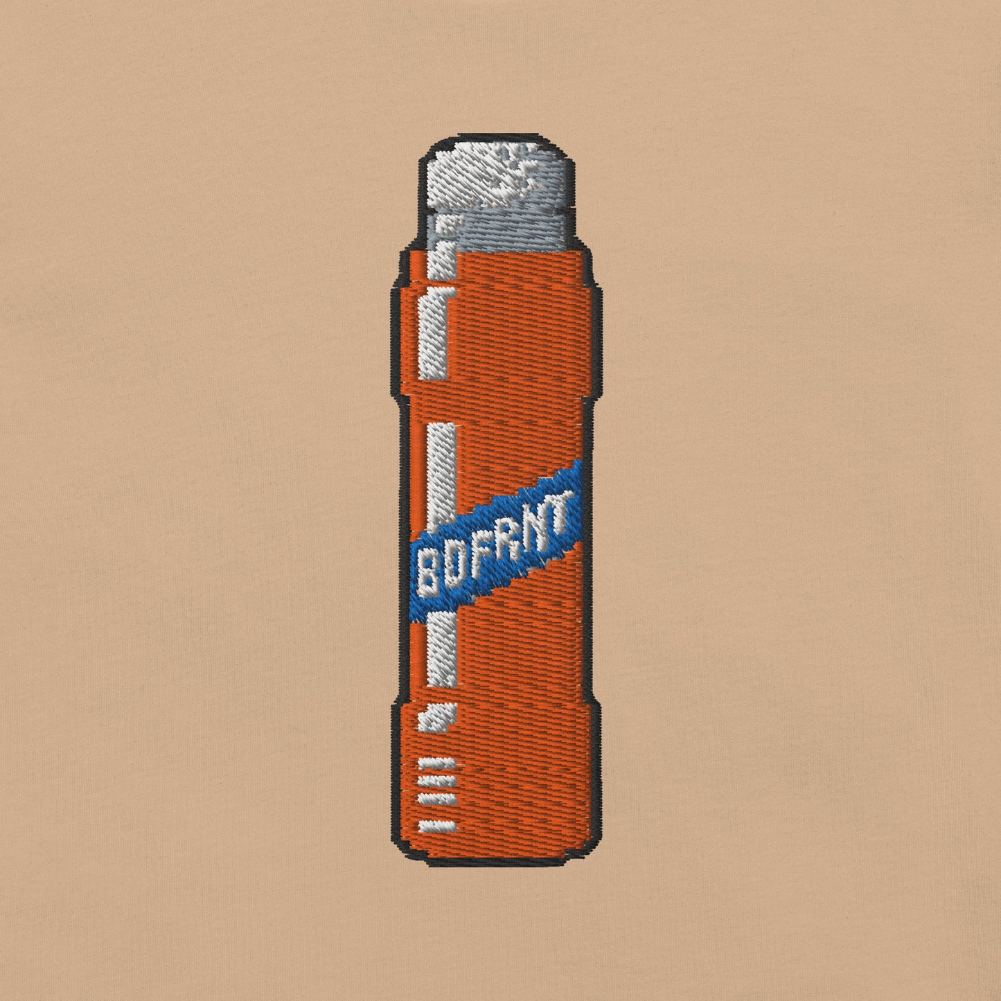 Beige-Pixel Marker Graffiti Tee from B.Different Clothing, graphic, graffiti-inspired streetwear oversized heavyweight t-shirt