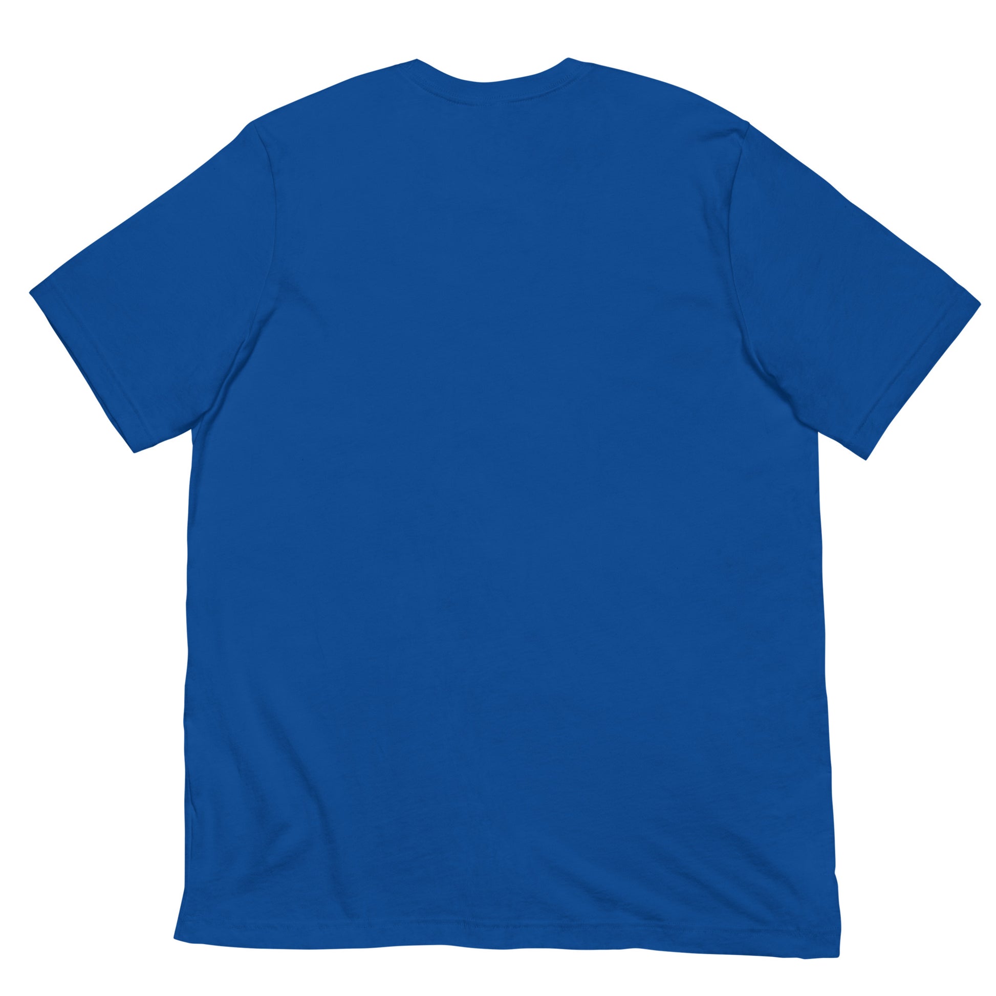 Blue-Paint Dealer Graffiti Tag Tee from B.Different Clothing, back view, graffiti-inspired streetwear t-shirt