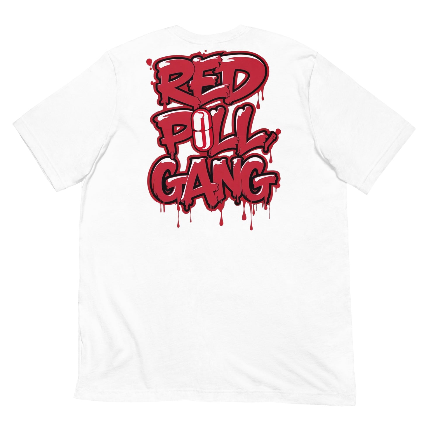 white-red-pill-gang-tee-back-by-b.different-clothing-graffiti-inspired-independent-streetwear-brand