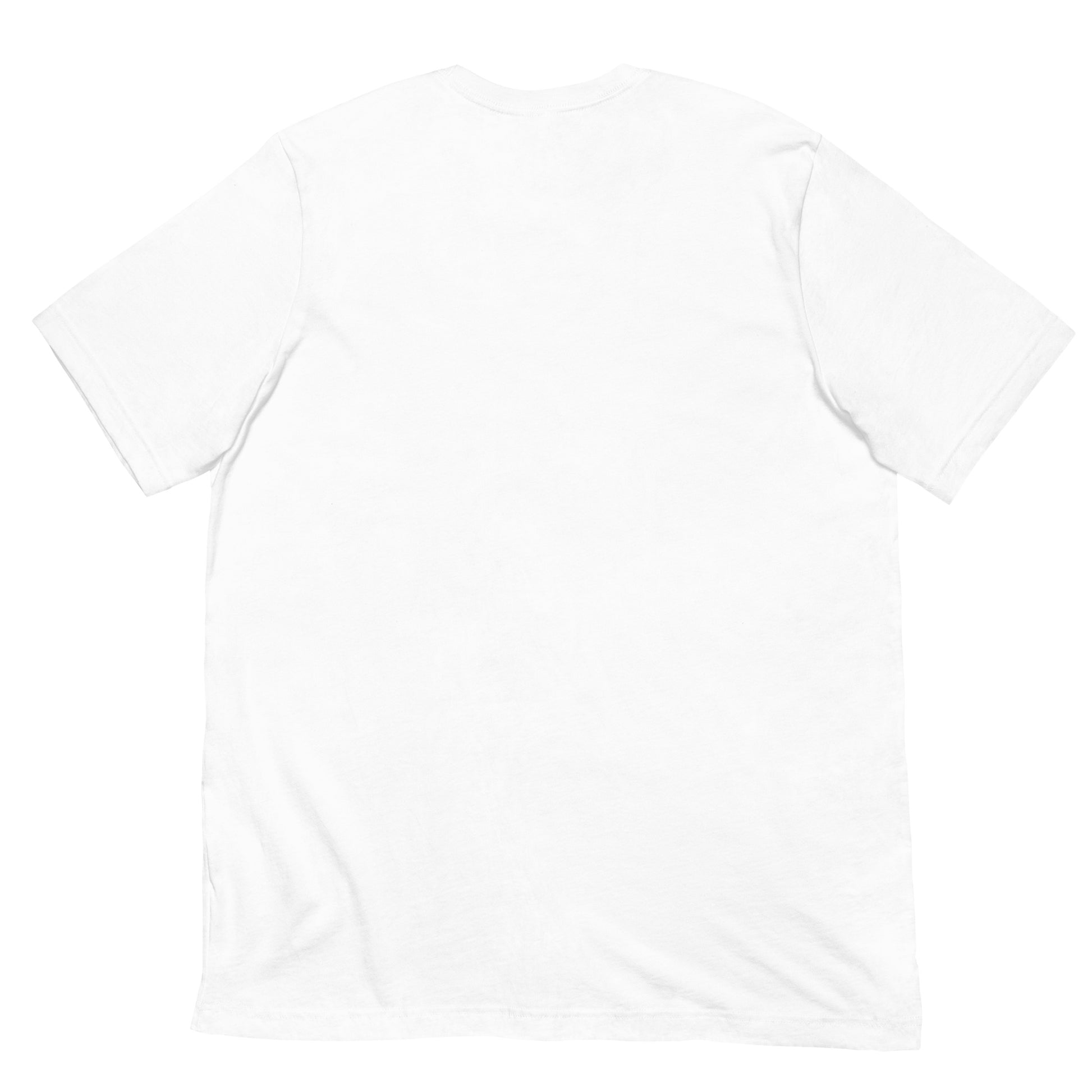 White-ACAB Graffiti Throw-up Tee from B.Different Clothing, back view, graffiti-inspired streetwear t-shirt