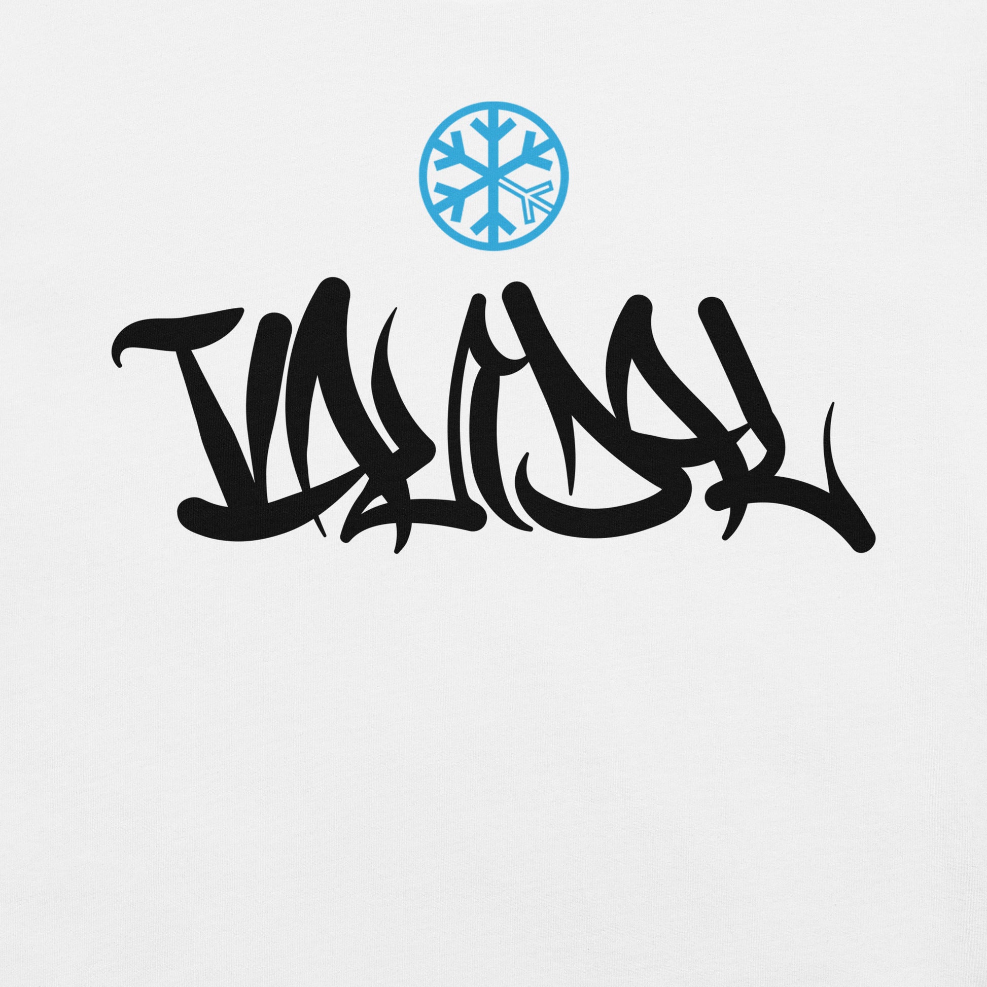 White-Vandal Graffiti Tag Tee from B.Different Clothing, graphic, graffiti-inspired streetwear t-shirt