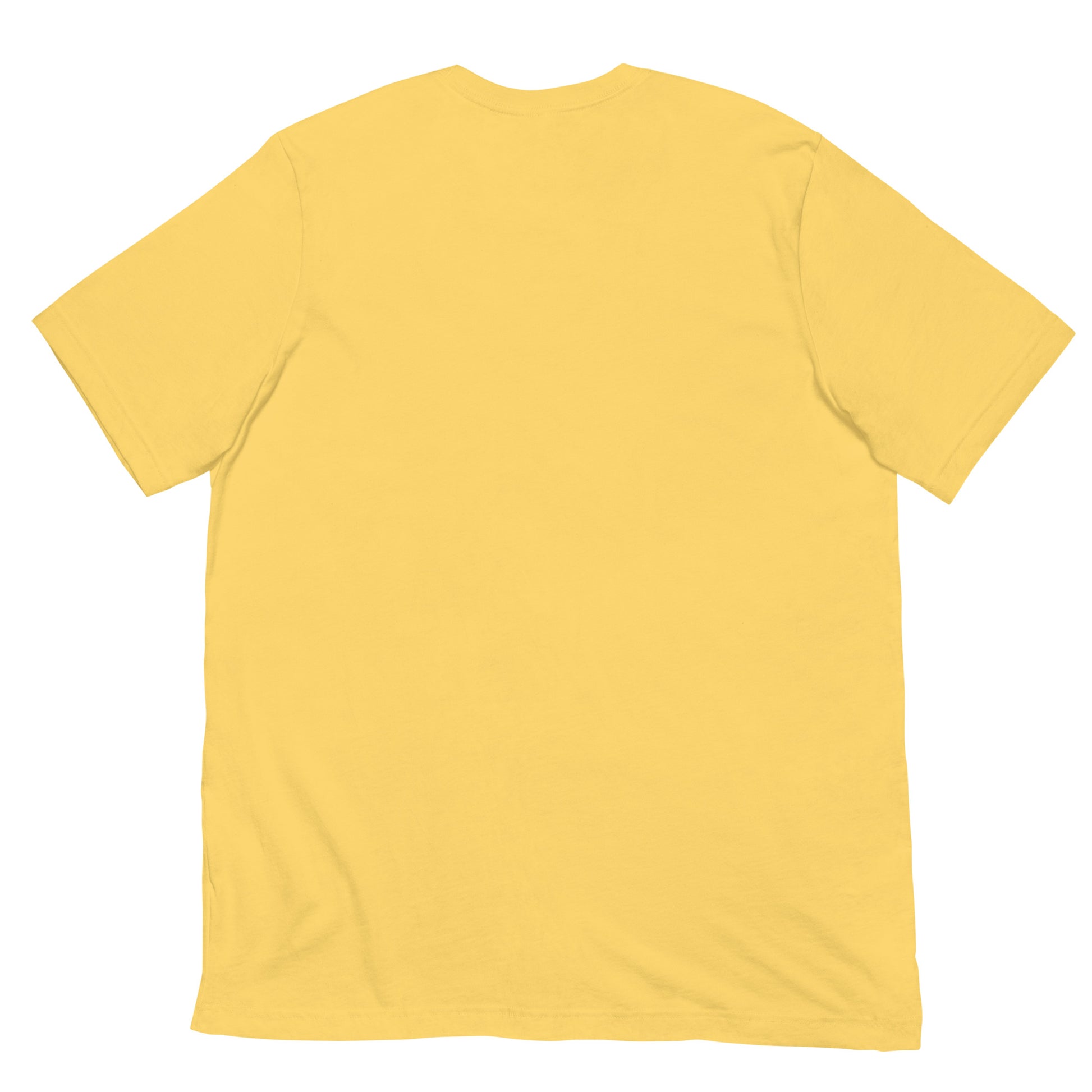 Yellow-Paint Dealer Graffiti Tag Tee from B.Different Clothing, back view, graffiti-inspired streetwear t-shirt