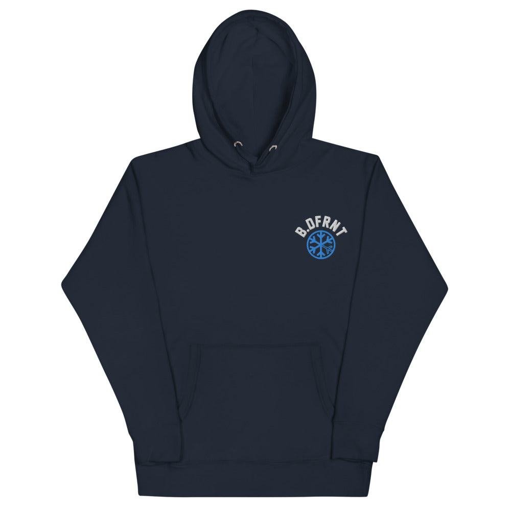 navy-bdfrnt-hoodie-front-by-b.different-clothing-graffiti-inspired-independent-streetwear-brand